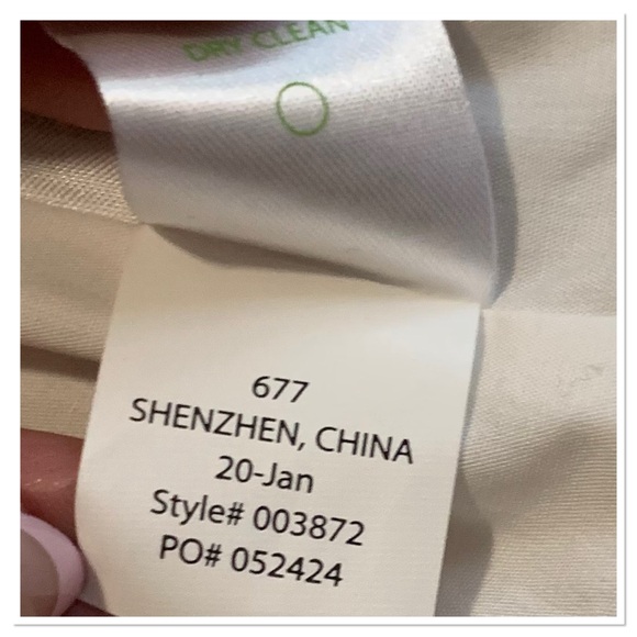 NWT Lilly Pulitzer Bonni Dress White Jumbo Bouquet Eyelet Size 2 - Picture 15 of 15